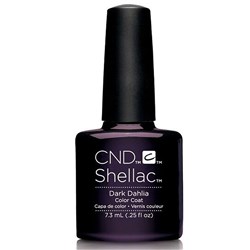 CND SHELLAC Gel polish - dark dahlia